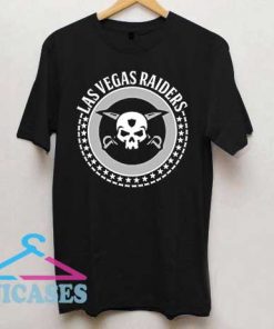 Las Vegas Raiders Circle Logo T Shirt