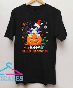 Maleficent happy hallothanksmas halloween T Shirt