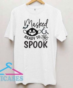 Masked and Ready to Spook Youth Short Sleeve T Shirt