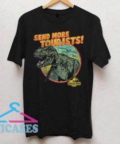 Send More Tourists Jurassic Park T Shirt