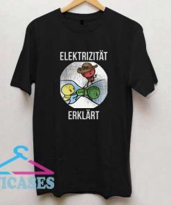 Electricity Explained Funny Electrician T Shirt