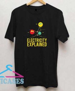 Electricity Explained Physics Funny T Shirt