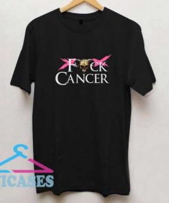 Fuck Cancer Head T Shirt