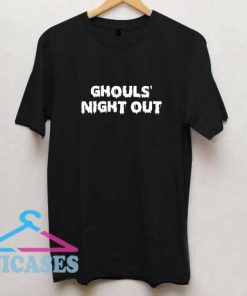 Ghouls Night Out Halloween Drip T Shirt