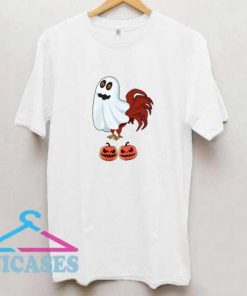 Halloween Chicken Ghost T Shirt