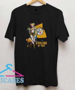 Harley Quinn Pittsburgh Steelers T Shirt