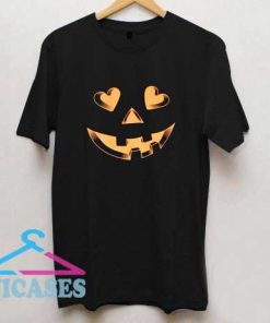 Heart Eyed Jack Halloween T Shirt
