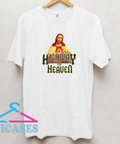 Highway to Heaven Funny Christian Jesus T Shirt