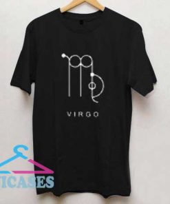 Line Virgo Symbol T Shirt