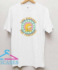 Lisa Simpson For President T Shirt