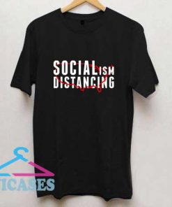 Maps Socialism Distancing T Shirt