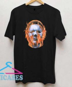Michael Myers Flames T Shirt