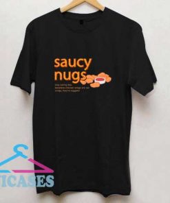 Saucy Nugs Stop Eating A Lie Art T Shirt