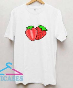 Strawberry Fruit Cartoon T Shirt