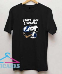 Tampa Bay Lightning Hockey Snoopy T Shirt