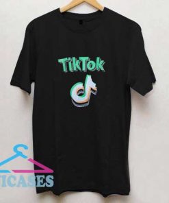 Tik Tok Graphic Colour T Shirt