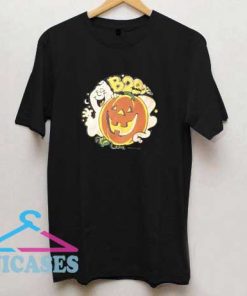 Vintage Boo Halloween Themed T Shirt