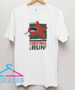 1992 Save The Whales Christmas Run T Shirt
