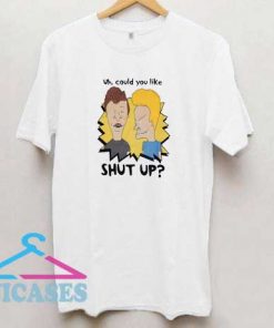 Beavis and Butthead Shut Up T Shirt