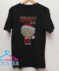 Family Guy Naughty Christmas T Shirt