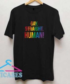 Gay Straight Human T Shirt