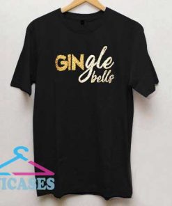Gingle Bells Christmas Print T Shirt