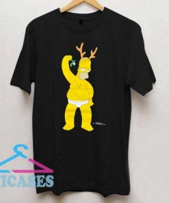 Homer Simpson Christmas T Shirt