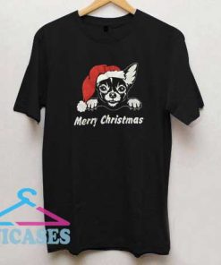 Merry Christmas Dog T Shirt