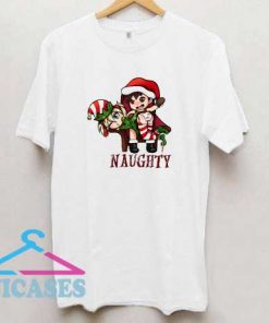 Naughty Little Elfie T Shirt