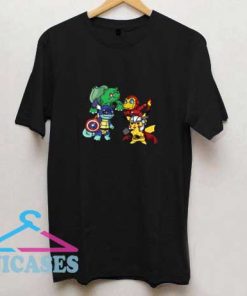 Pokemon Go Marvel T Shirt