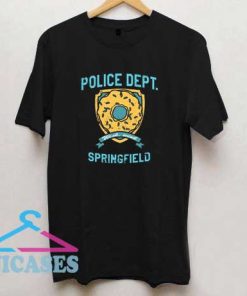 Police Dept of Springfield T Shirt