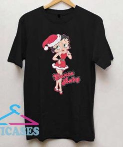 Santa Baby Betty Boop Christmas T Shirt