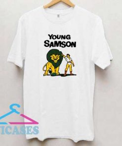 Young Samson Cartoon T Shirt