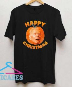 Biden Pumpkin happy Christmas T Shirt