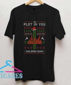 Children Burn Christmas T Shirt