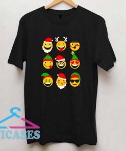 Christmas Emojis T Shirt