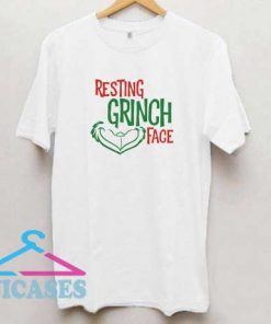 Christmas Resting Grinch Face T Shirt