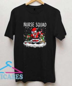 Christmas Santa Nurse Squad T Shirt