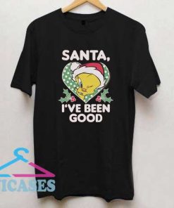 Christmas Tweety Santa T Shirt
