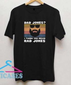 Dad Jokes Retro T Shirt