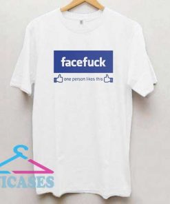 Facefuck Logo T Shirt