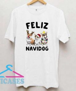 Feliz Navidog Pug T Shirt