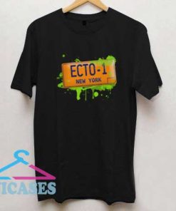 Ghostbusters Ecto 1 License Plate T Shirt