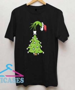 Grinch Tooth Tree Christmas T Shirt