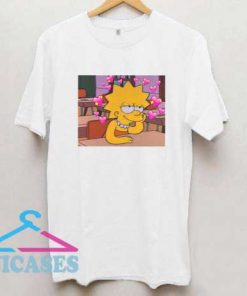 Lisa Simpson In Love T Shirt