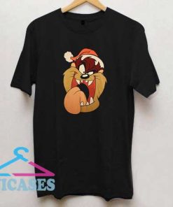 Looney Tunes Christmas Taz T Shirt