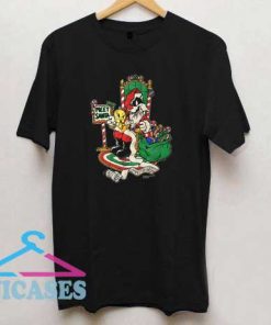 Meet Santa Looney Tunes Christmas T Shirt