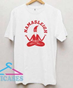 Namasleigh Yoga Santa Christmas T Shirt