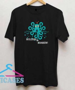 Release The Kraken Cthulhu T Shirt