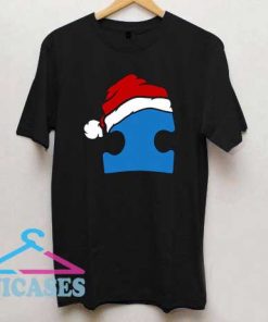 Santa Autism Christmas T Shirt